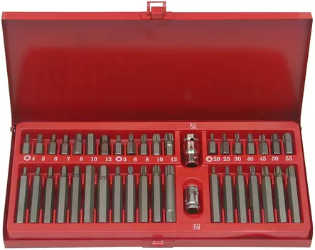 TORX JA KUUSIOKOLOAVAINSARJA 40-OS. - Torx-avaimet - 4511 - 1