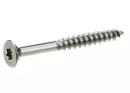 YLEISRUUVI 5X100MM A2/RST UPPOKANTA TX25 100KPL/LTK - Yleisruuvit ja puuruuvit - 6071 - 1