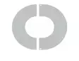 JEREMIAS RST PEITELEVY 80mm 45° LIITOKSIIN - Savupiiput - 7281 - 1