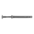 LISTATULPPA 5X40MM HARMAA 200KPL/LTK - Proput, ankkurit ja tulpat - 8411 - 1
