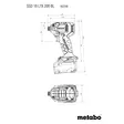 METABO AKKUISKUVÄÄNNIN SSD 18 LTX 200 BL - Ruuvinvääntimet - 5671 - 2