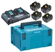 POWERPACK 4X5,0AH AKKU+DC18RD+MAKPACK 3 197626-8 MAKITA +DC18RD LATURI - Akut ja laturit - 61 - 1