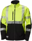 SOFTSHELL TAKKI 3XL ICU FL.KELT/MUSTA LK3 EN20471 - Softshell- ja muut takit - 2501 - 1