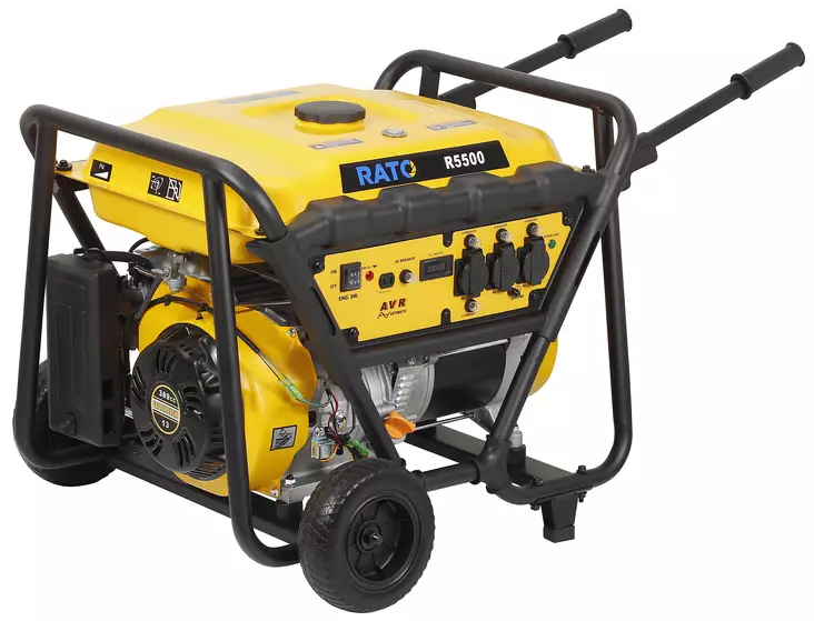 AGGREKAATTI 5,5KW R5500 RATO AVR 4-TAHTI - Aggregaatit - 3472 - 1