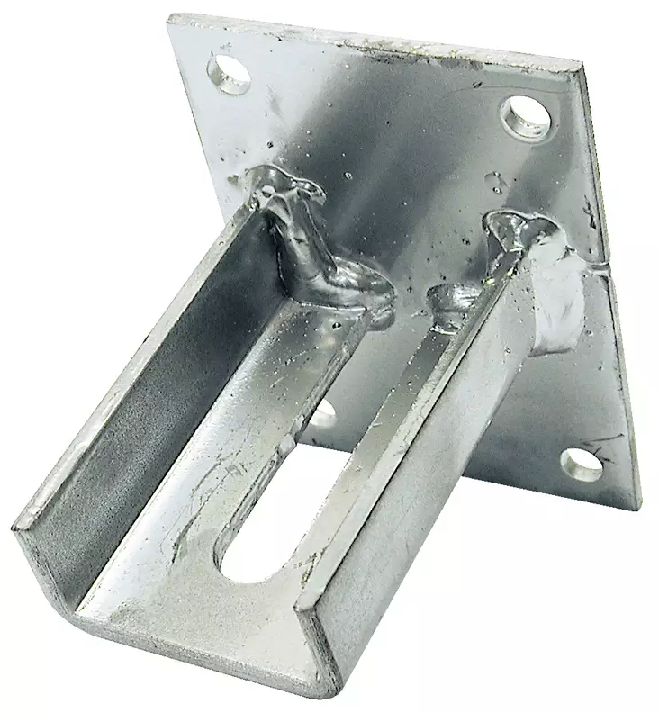 KANNATIN YHDELLE KISKOLLE (41X41MM) - Seinäkiskot - 2672 - 1