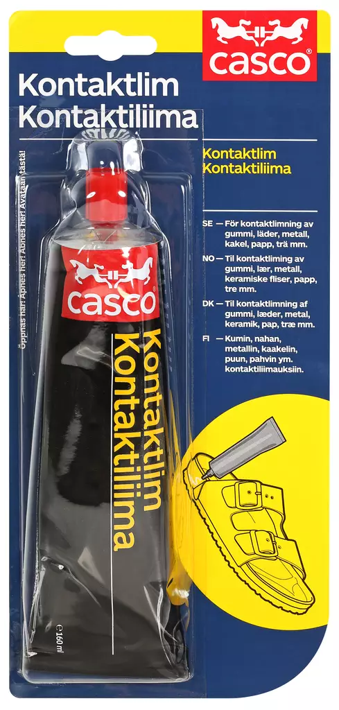 KONTAKTILIIMA 160ML - Liimat, lukitteet ja tiivistäminen - 2772 - 1