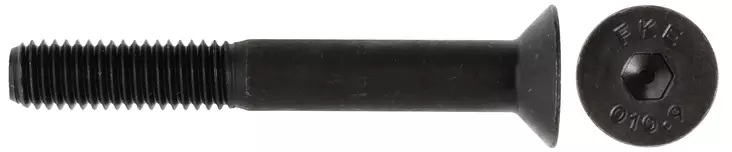 KUUSIOKOLORUUVI M6X50 10.9 10KPL UPPO DIN7991 - Kuusiokoloruuvit - 2332 - 1