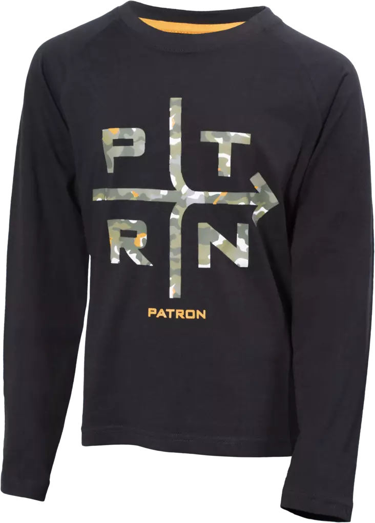 LASTEN TRIKOOPAITA 130CM GILLIE MUSTA - Collegepaidat - 2032 - 1