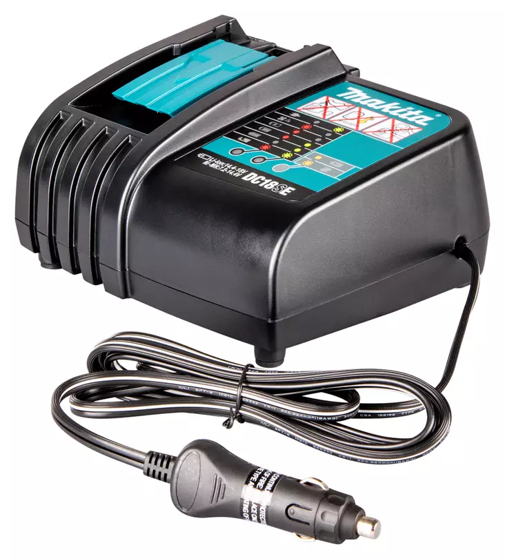 MAKITA AUTOLATURI 12/24V DC18SE 14,4/18V LXT ® AKUILLE - Akut ja laturit - 8972 - 1