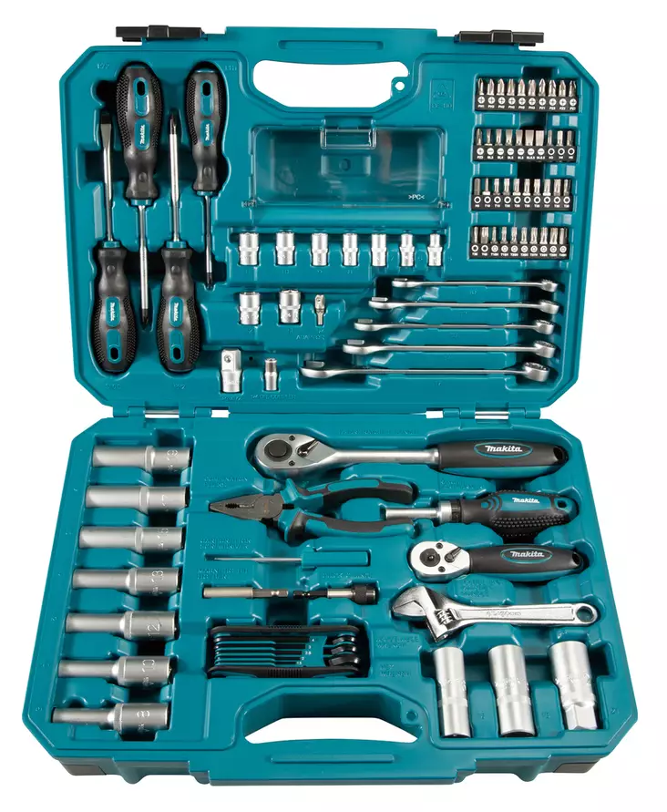 MAKITA TYÖKALU-JA TARVIKESARJA 87-OSAA E-08458 - Työkalusarjat - 9002 - 1