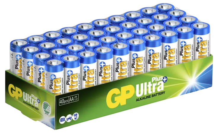 PARISTO 40KPL ALKALINE LR6 GPLR06UP-40 GP ULTRA PLUS AA - Paristot - 4322 - 1