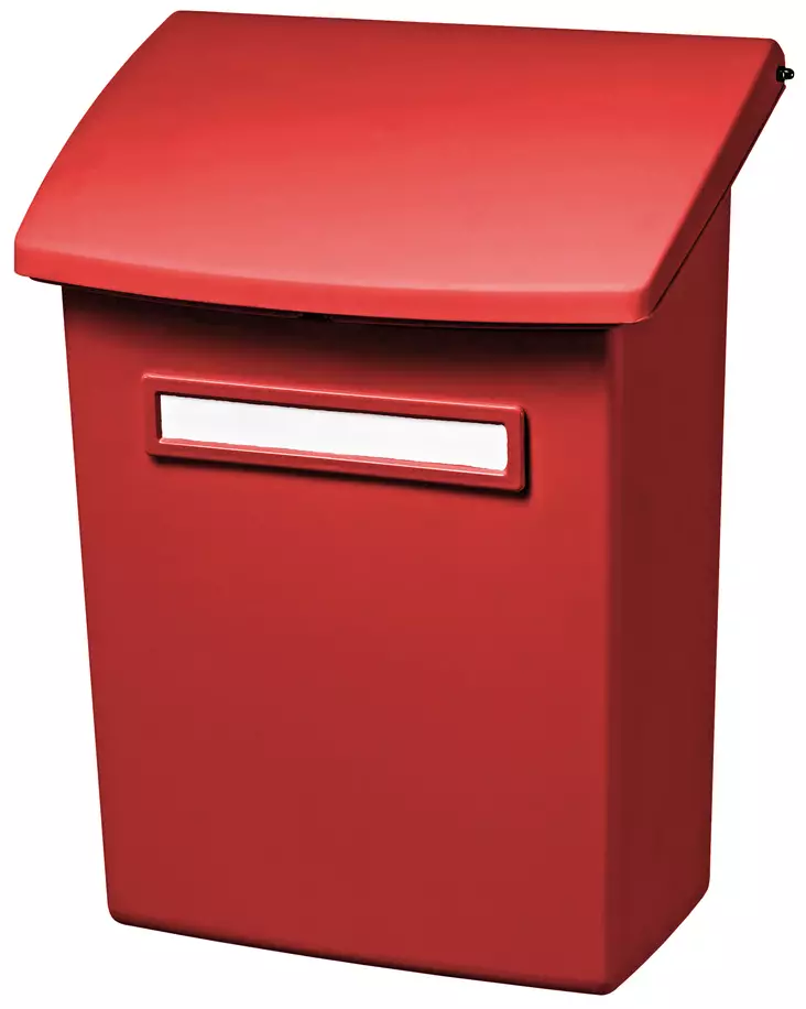 POSTILAATIKKO PUNAINEN VÄLIKANNELLA - Postilaatikot - 1582 - 1