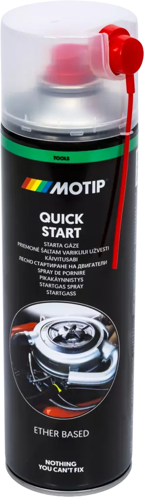 STARTTIAPU SPRAY 500ML TIP90405 MOTIP - Sähkölaitehuolto - 3582 - 1