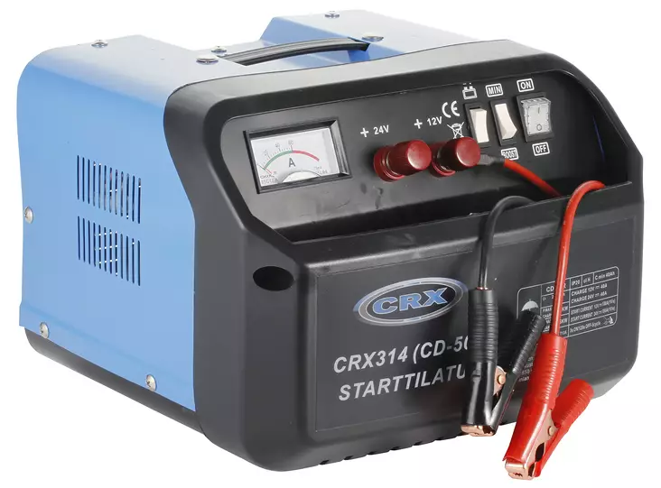 STARTTILATURI MAX. 180A 12/24V CRX314 40-700AH LYIJYAKUILLE - Apukäynnistimet ja käynnistyskaapelit - 4102 - 1