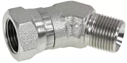 KULMANIPPA BSP 3/8 45 BSP7030606IP SISÄKIERRE-ULKOK. - Letkuliittimet - 3192 - 1