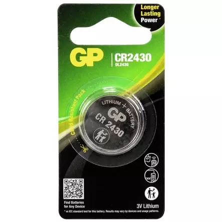 NAPPIPARISTO 3V CR2430 LITHIUM 1KPL - Paristot - 9042 - 1