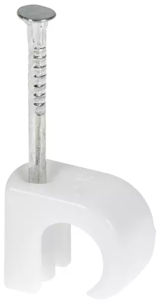 NAULAKIINNIKE 10-14MM VALKOINEN 100KPL - Sähköasennustarvikkeet, rasiat ja sulakkeet - 2052 - 1