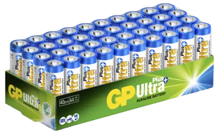 PARISTO 40KPL ALKALINE LR6 GPLR06UP-40 GP ULTRA PLUS AA - Paristot - 4322 - 1