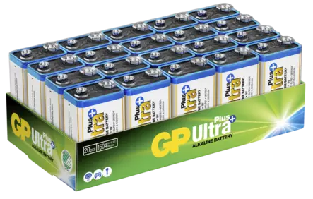 PARISTO GP ULTRA PLUS ALKALINE GPLR6LF22-20 9V 20KPL 6LF22 - Paristot - 4292 - 1