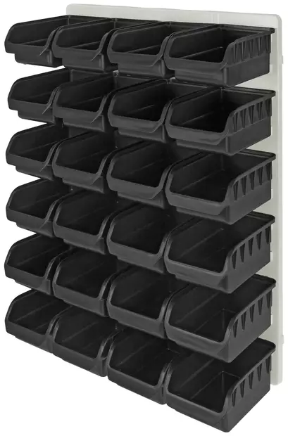 SÄILYTYSJÄRJESTELMÄ SEINÄÄN 420X590MM 25 OSAA - Työkalulaatikot ja työkalulokerikot - 3682 - 1