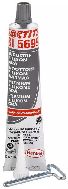 TIIVISTESILIKONI MOOTTORI HARMAA SI5699 99G - Liimat ja tiivistysmassat - 1642 - 1