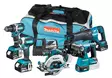 AKKUKONESARJA 5-KONETTA 18V LXT DLX5032GX2 MAKITA 3X6,0AH AKUT - Akkukonesarjat - 12 - 1