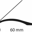 ERITASOLISTA 0-24MM PE SILEÄ 300CM - Jalkalistat ja saumalistat - 8612 - 1