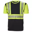 T-PAITA 3XL ICU FL.KELT/MUSTA LK1 EN20471 - T-paidat - 8642 - 1
