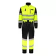 TURVA KOKOHAALARI 60381 KELTA/MUSTA 3XL KOKO - Työhaalarit - 8832 - 1