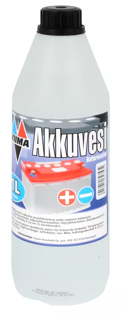 AKKUVESI 1 L WKA001 - Akkuvedet - 4303 - 1