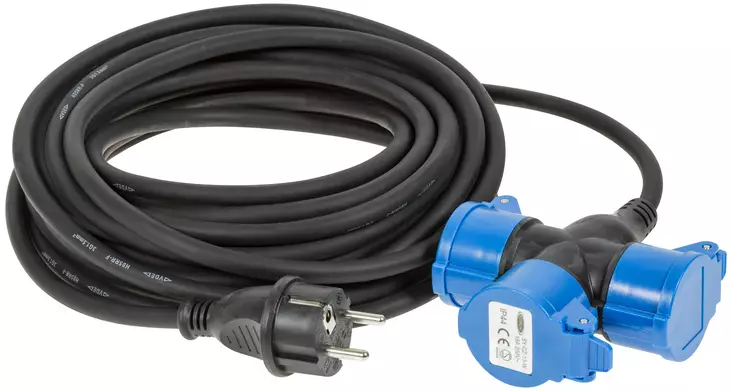 JATKOJOHTO 3X1,5 MM CRX1014 3-OS. - Jatkojohdot, kelat ja tarvikkeet - 4043 - 1