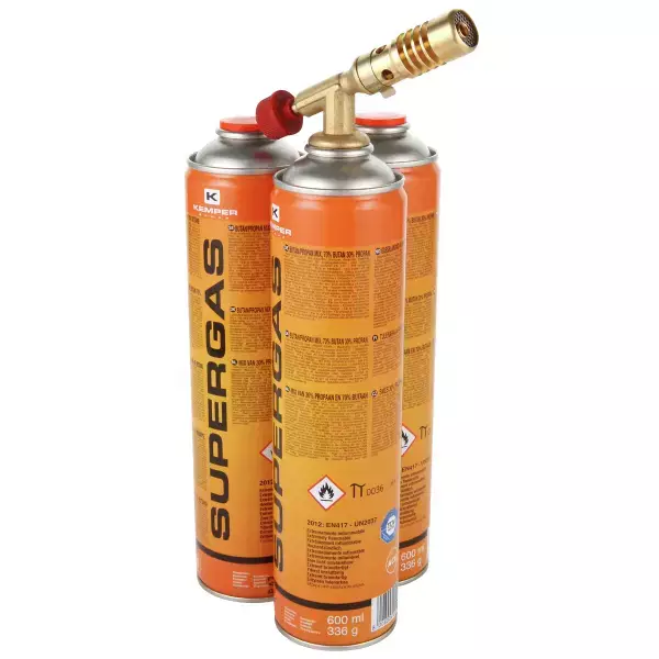 KAASUPOLTIN MINI+SÄILIÖT 3X660ML - Kaasupolttimet - 3573 - 1