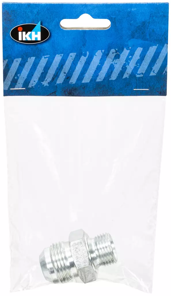 KAKSOISNIPPA BSP-JIC 1/2-7/8" BSP2060810IP ULKOKIERRE - Letkuliittimet - 3903 - 1