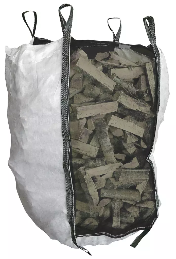 KLAPISÄKKI 96X96X135CM NOSTOKORVAKKEILLA SF 6:1 - Halkomakoneet ja klapisäkit - 2623 - 1