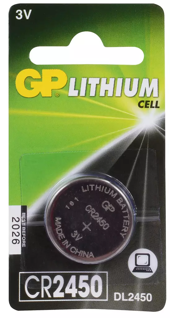 NAPPIPARISTO 3V CR2450 LITHIUM 1KPL - Paristot - 5583 - 1