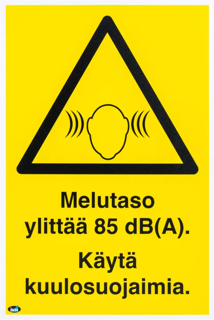 OPASTE 200X300 MELUTASO YLITTÄÄ 85DB KÄYTÄ KUULOSU - Kilvet, opasteet ja liikenteenohjaus - 973 - 1