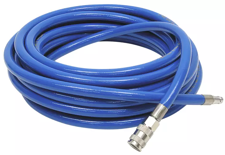 PAINEILMALETKU 10MM/10M TOPPI PVC SIN.LIITTIME - Paineilmaletkut ja liittimet - 3473 - 1