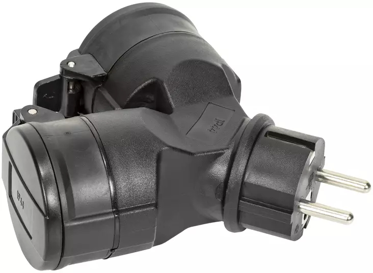 PISTORASIAJAKAJA IP44 AM0058 2-OSAINEN - Pistorasiat ja kytkimet - 3973 - 1