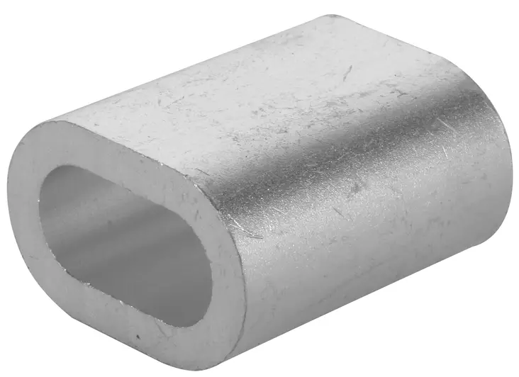 PURISTUSLUKKO 6MM 10KPL ALUMIINI - Vaijerit - 853 - 1
