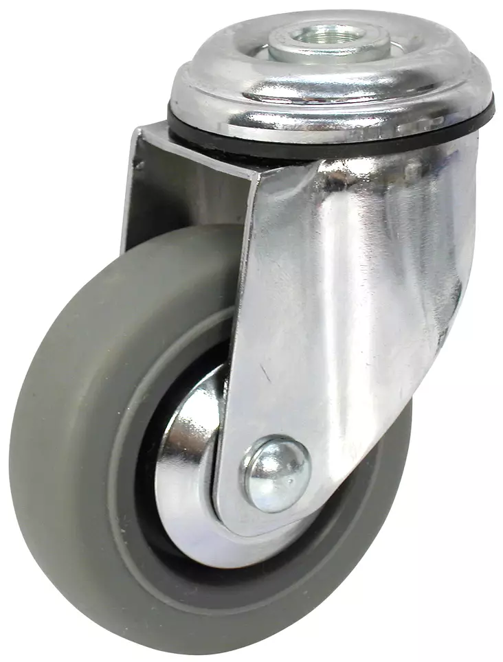 PYÖRÄ VAUNUN KÄÄNT.80MM HARMAA - Kalustepyörät - 1203 - 1