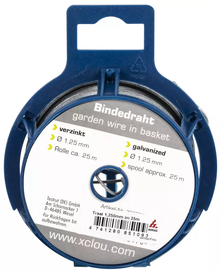 RAUTALANKA 1,25MM X25M FIX1038 SINKITTY - Rautalangat ja sidontalangat - 4493 - 1