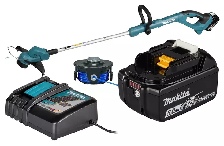 MAKITA RUOHOTRIMMERI 18V LXT ® DUR193RT 1 x 5Ah akku - Raivaussahat ja trimmerit - 143 - 1
