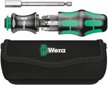 WERA KRAFTFORM KOMPAKT RUUVIMEISSELISARJA. 1/4" COMBI - Ruuvimeisselisarjat - 9103 - 1