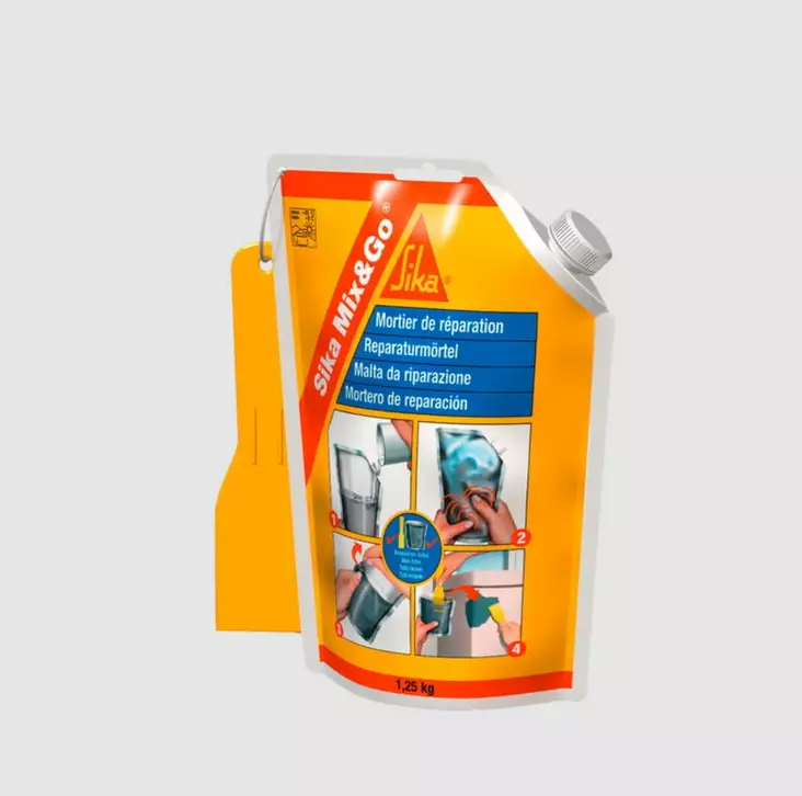 SIKA MIX&GO KORJAUSLAASTI 1,25KG - Tasoitteet - 6463 - 1