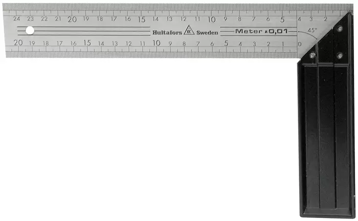 SUORAKULMA 250MM HULT - Suorakulmat ja viivaimet - 443 - 1