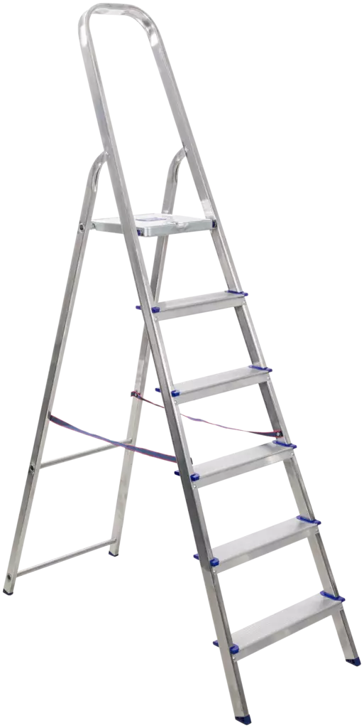 TALOUSTIKAS 6-ASKELMAA ALU 1270MM ALFA - Tikkaat - 3143 - 1