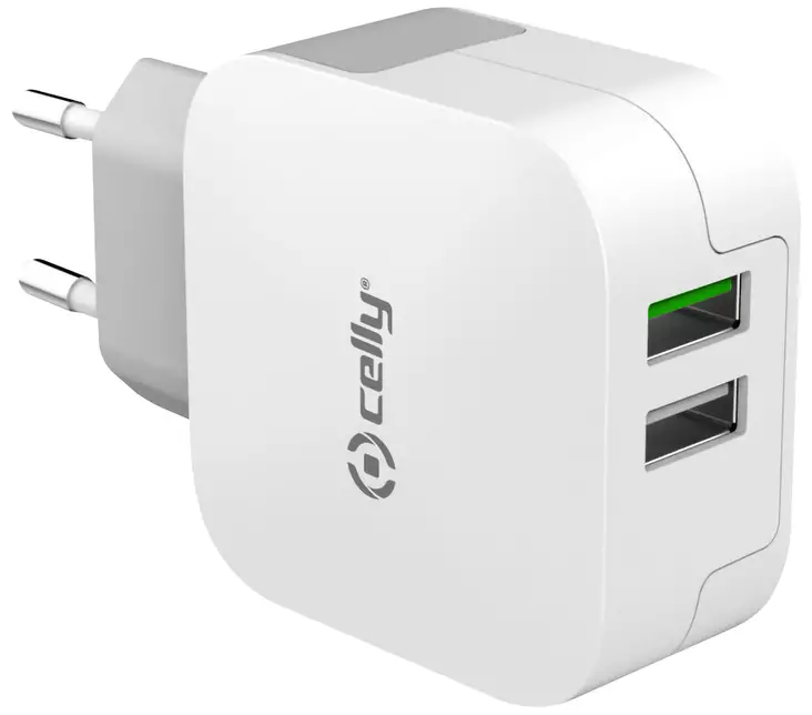 VERKKOADAPTERI 17W 3,4A 230V 2XUSB - Puhelintelineet ja tarvikkeet - 3953 - 1
