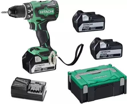 HIKOKI AKKUPORAKONE 18V/5,0AH 2XAKKU DS18DBSL - Porakoneet - 3393 - 2