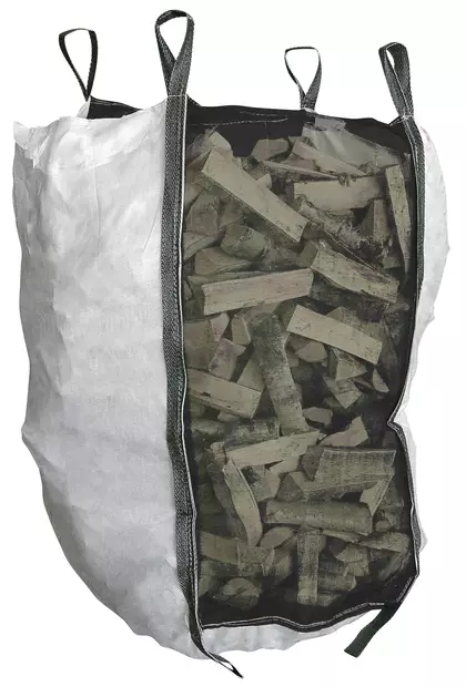 KLAPISÄKKI 96X96X135CM NOSTOKORVAKKEILLA SF 6:1 - Halkomakoneet ja klapisäkit - 2623 - 1