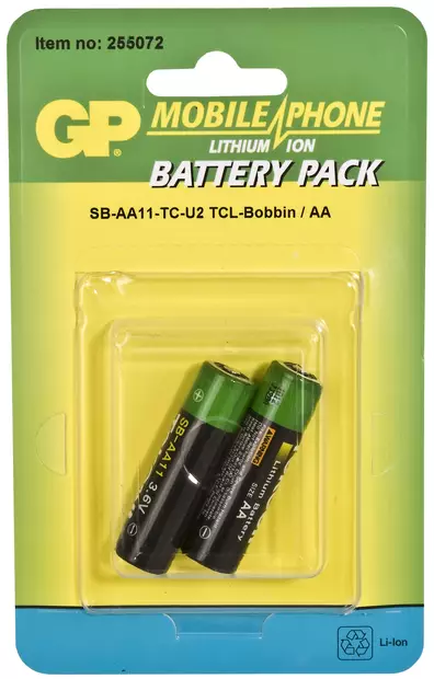 KOIRATUTKAPARISTO 3,6V SB-AA11 LI-ION 2KPL - Paristot - 1073 - 1